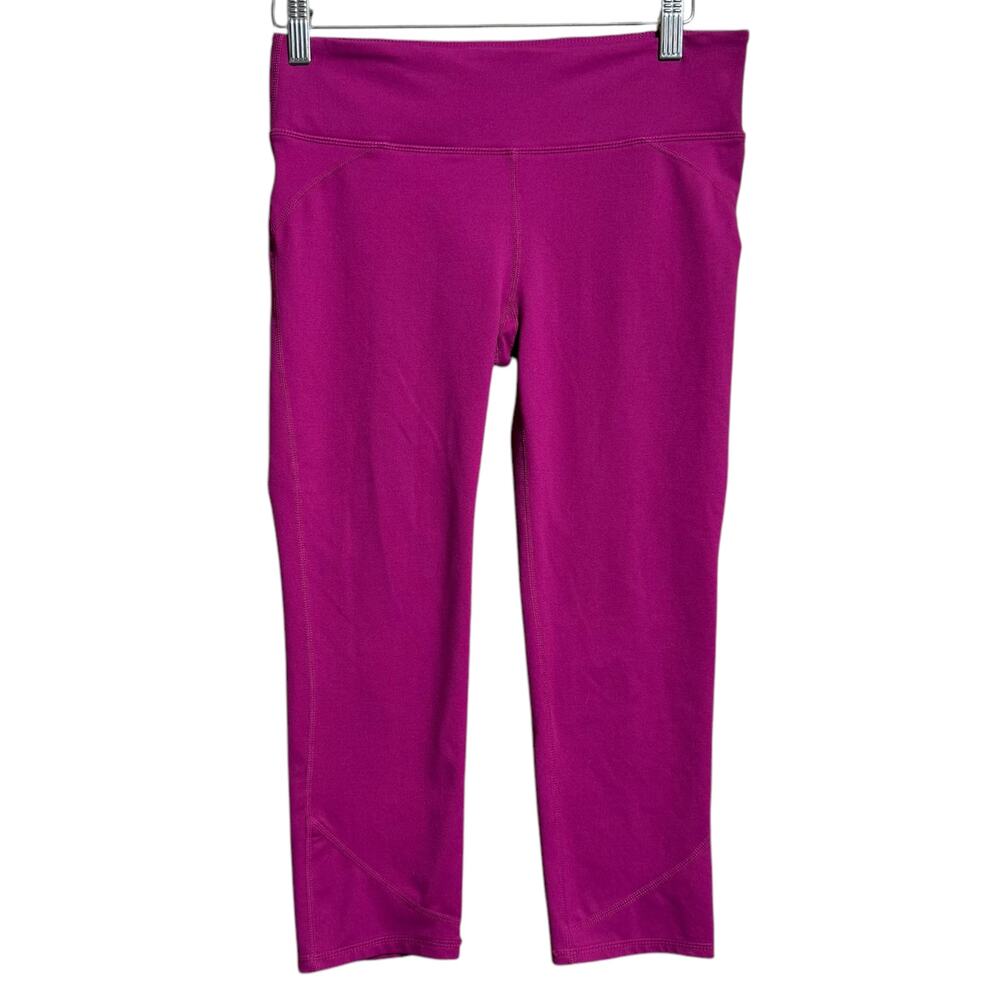 Fabletics‎ pink cropped leggings waist 14.5 - 17"